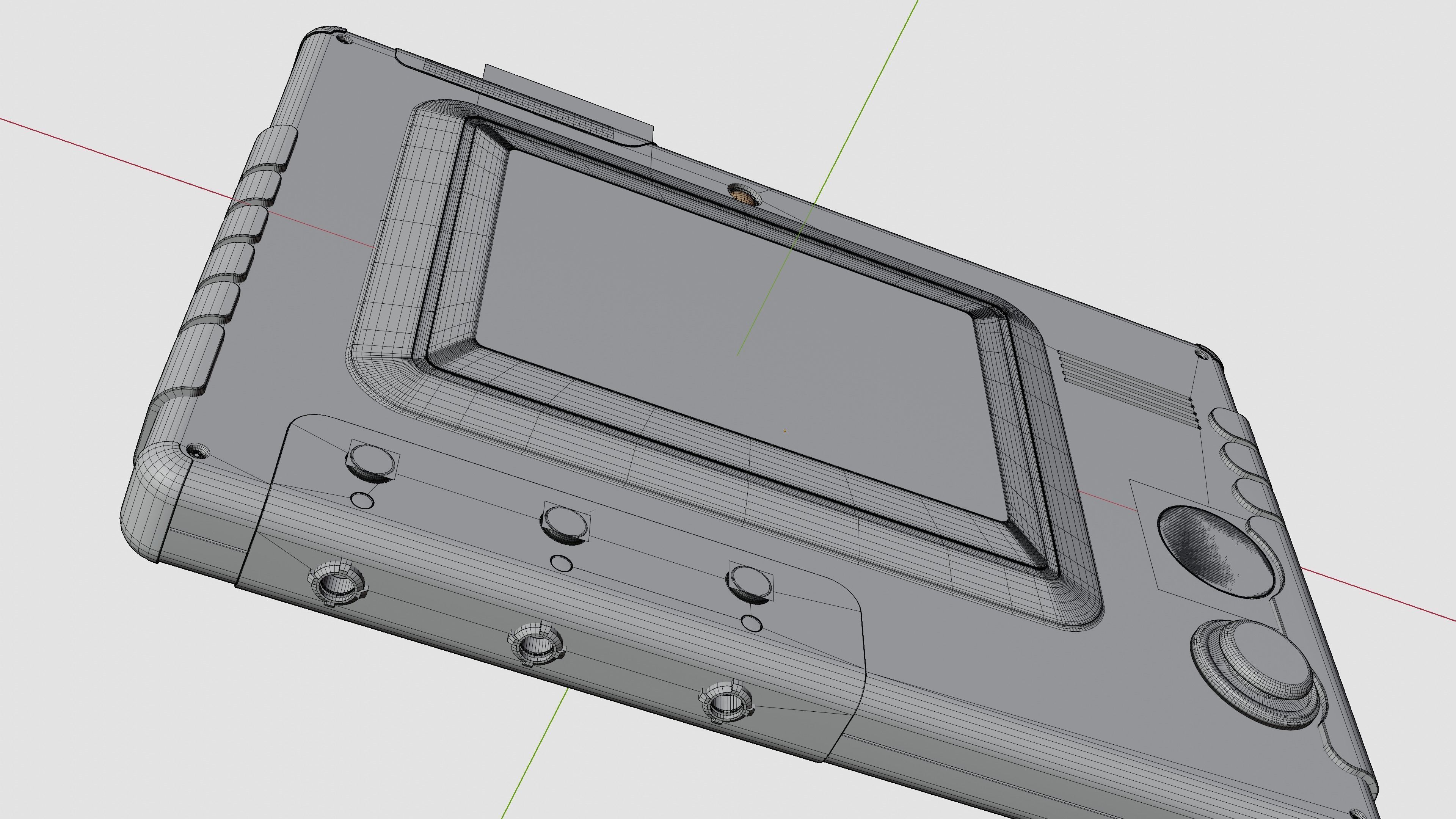 Sci-Fi Tablet 3D model_6