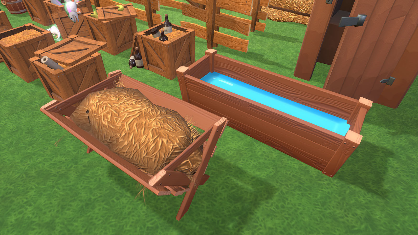 Cartoon Farm Assetpack Low-poly 3D model_8