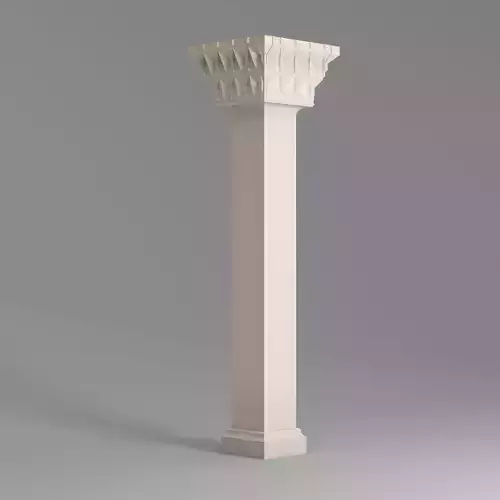 Classic Islamic Architectural Column 003