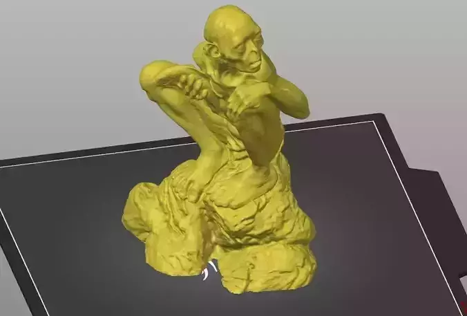 LOTR Smeagle Golum 3D print model