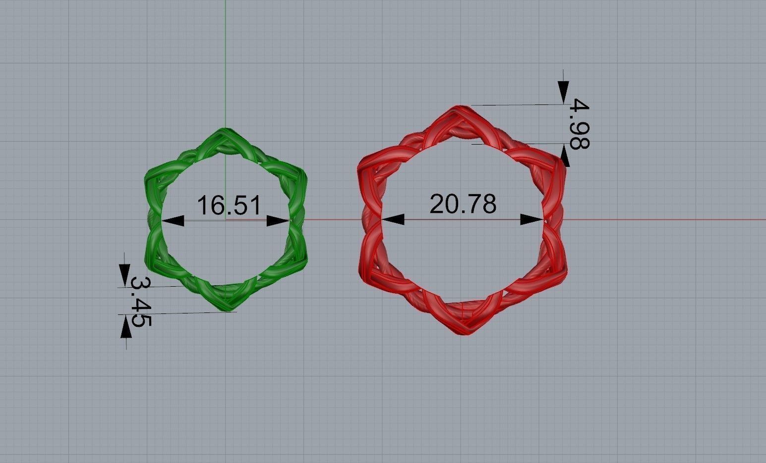 AV Disagne 81  Wendding Bands 3D print model_5