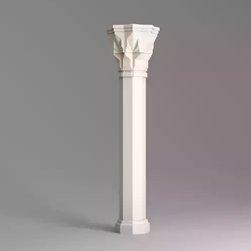 Classic Islamic Architectural Column 004