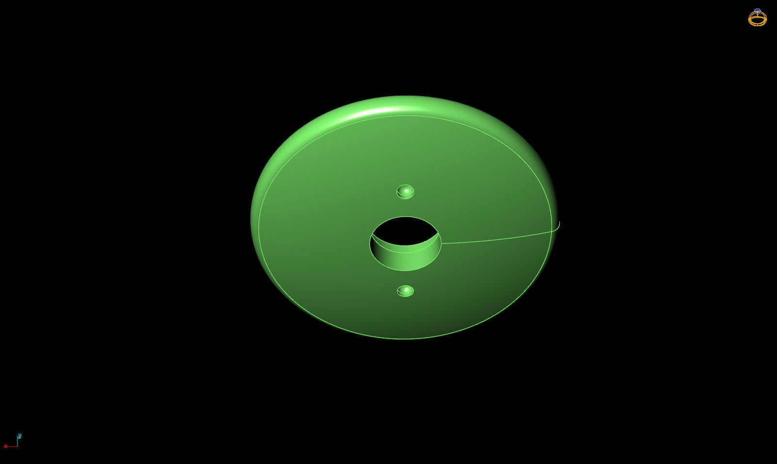 Circle ring with pattern R 0340 printable 3d model 3D print model_32