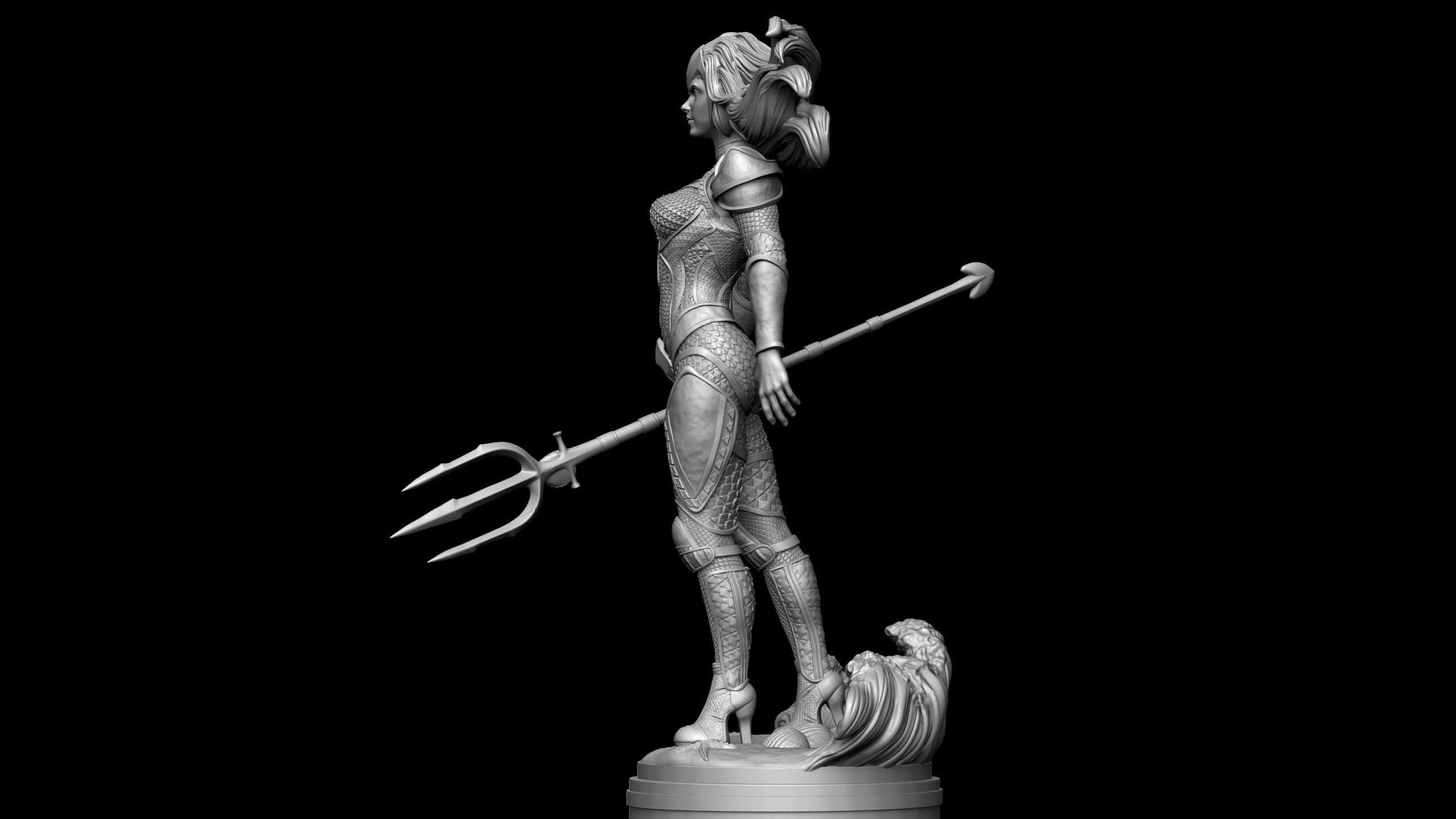 Mera Fan Art 3D print model_3