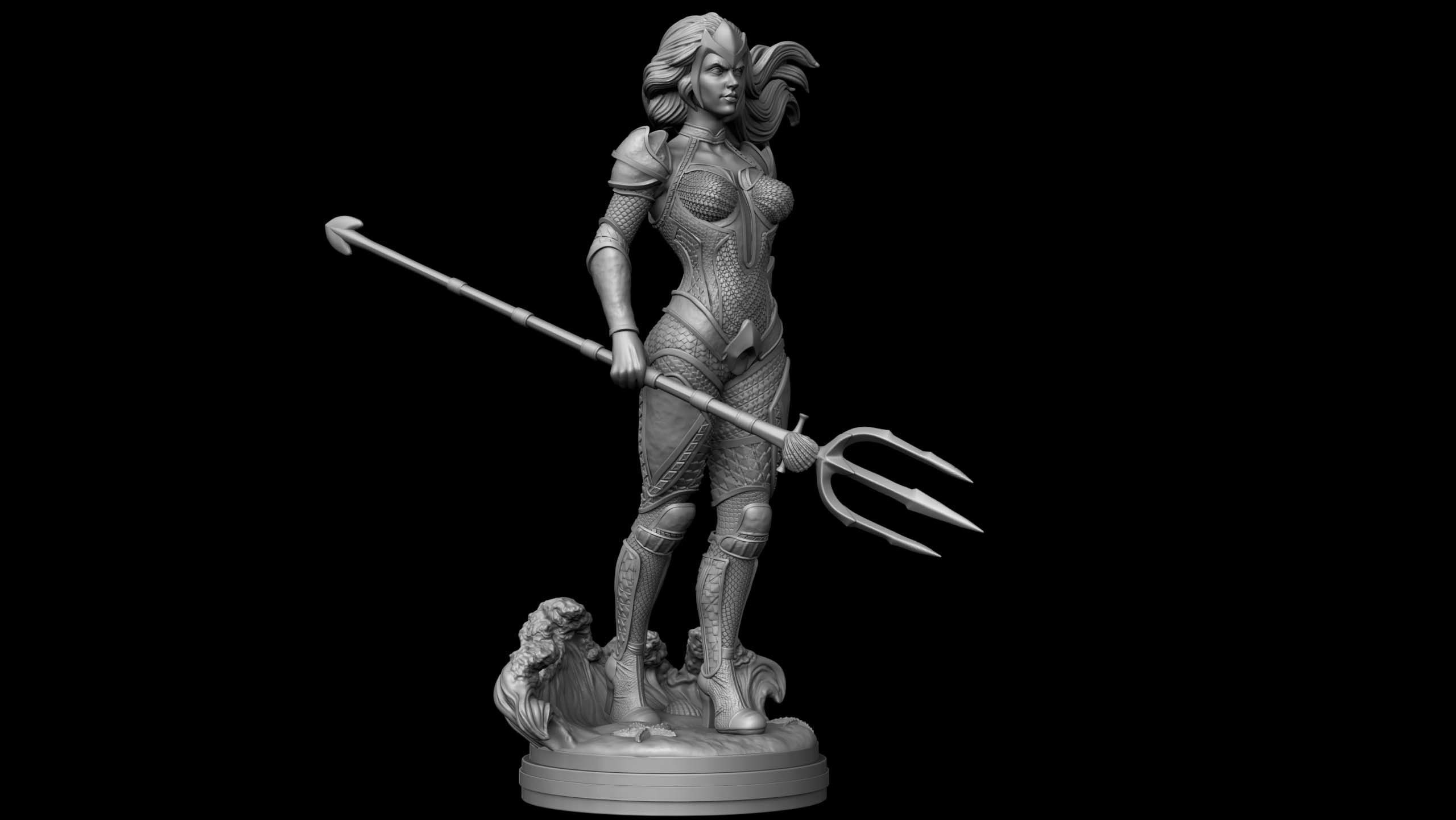 Mera Fan Art 3D print model_5