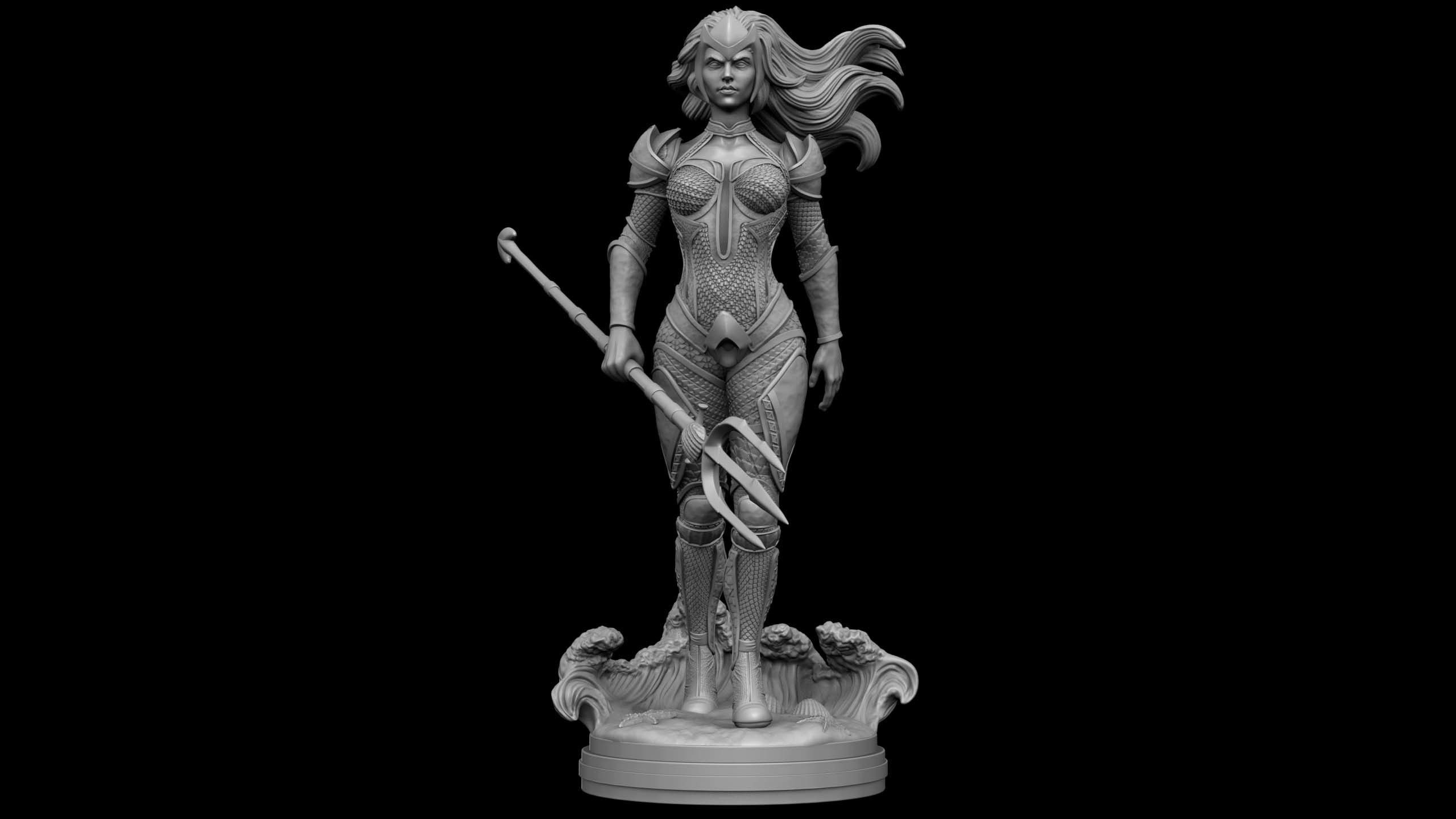 Mera Fan Art 3D print model_1