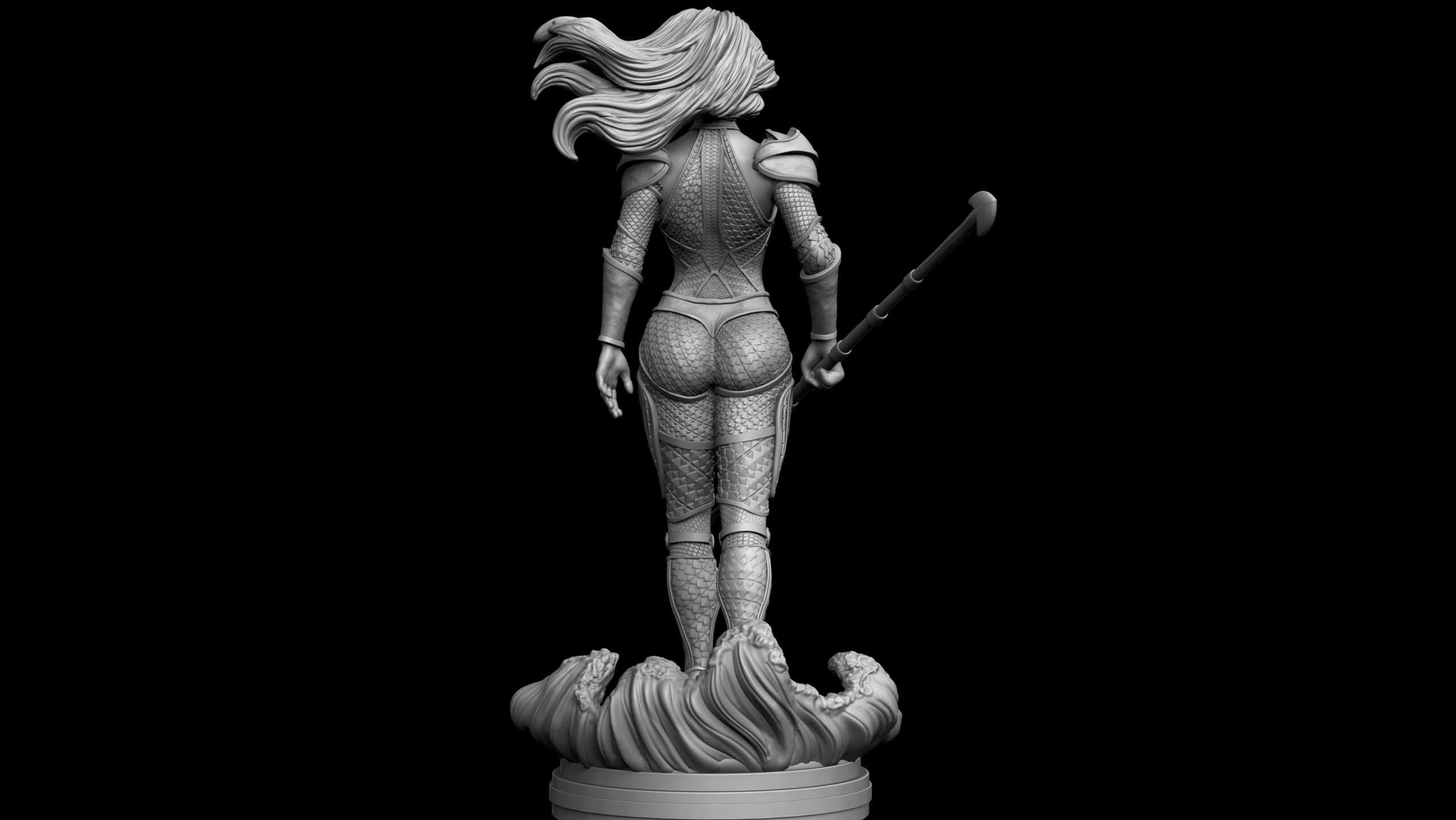 Mera Fan Art 3D print model_4
