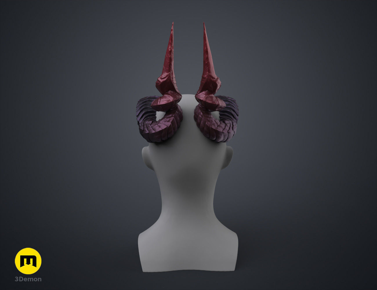 Ophelia Mardoon Horns - Critical Role 3D print model_20