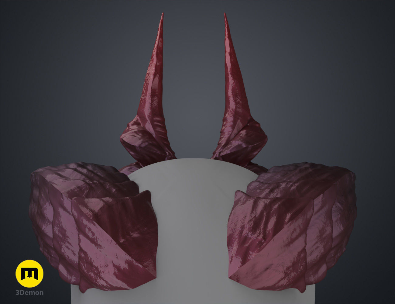 Ophelia Mardoon Horns - Critical Role 3D print model_5