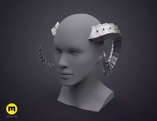 Metal Horns 3D print model