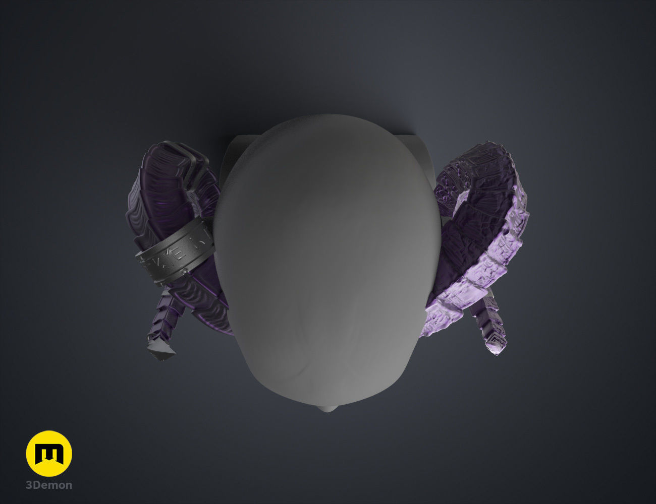 Lucien Tavelle Horns - Critical Role 3D print model_24