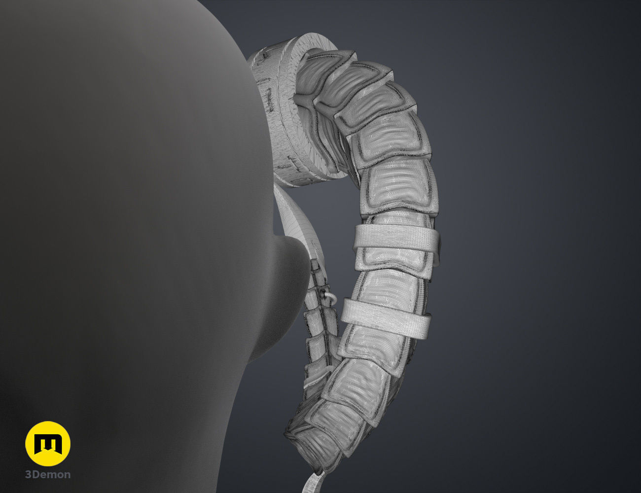 Lucien Tavelle Horns - Critical Role 3D print model_19