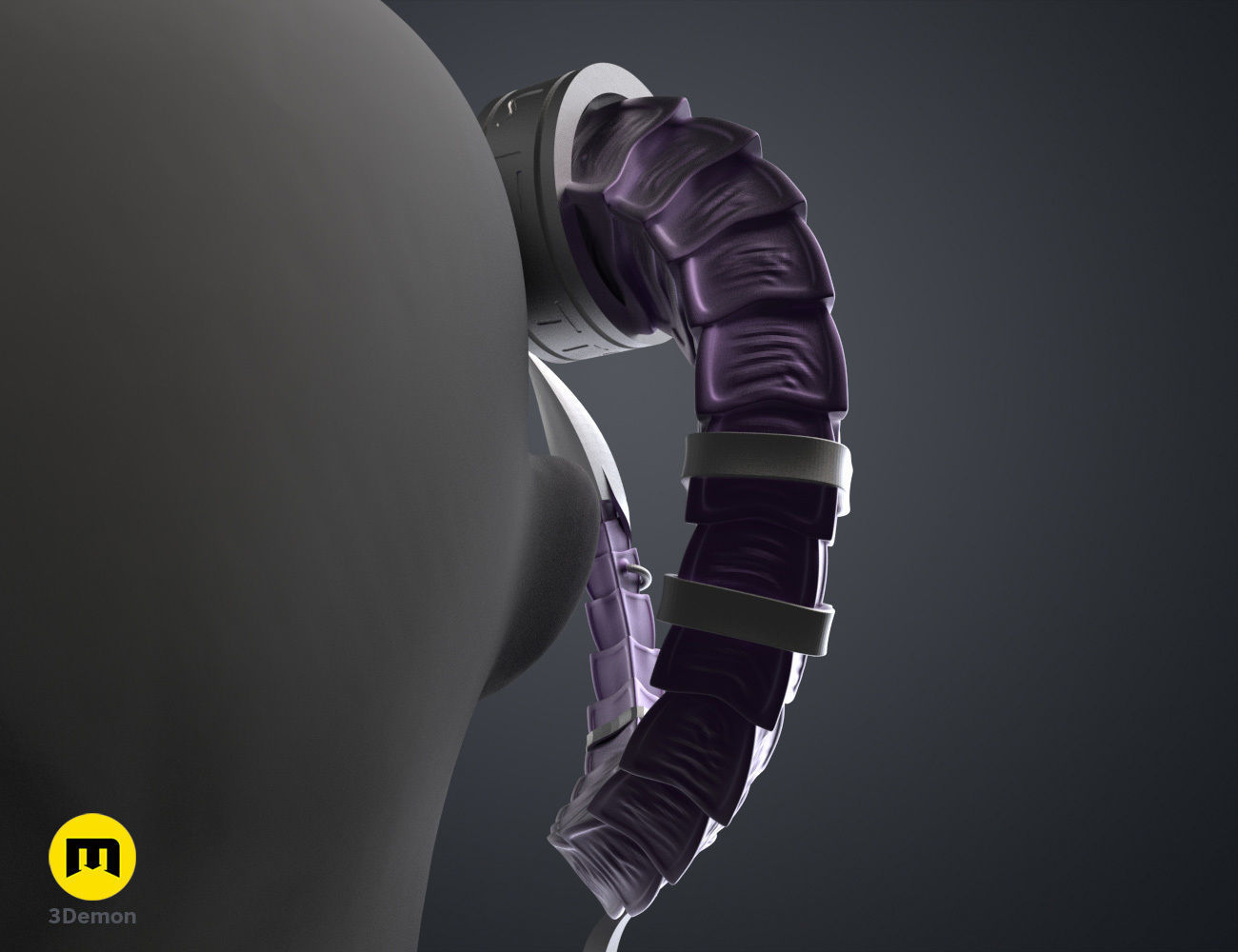 Lucien Tavelle Horns - Critical Role 3D print model_20