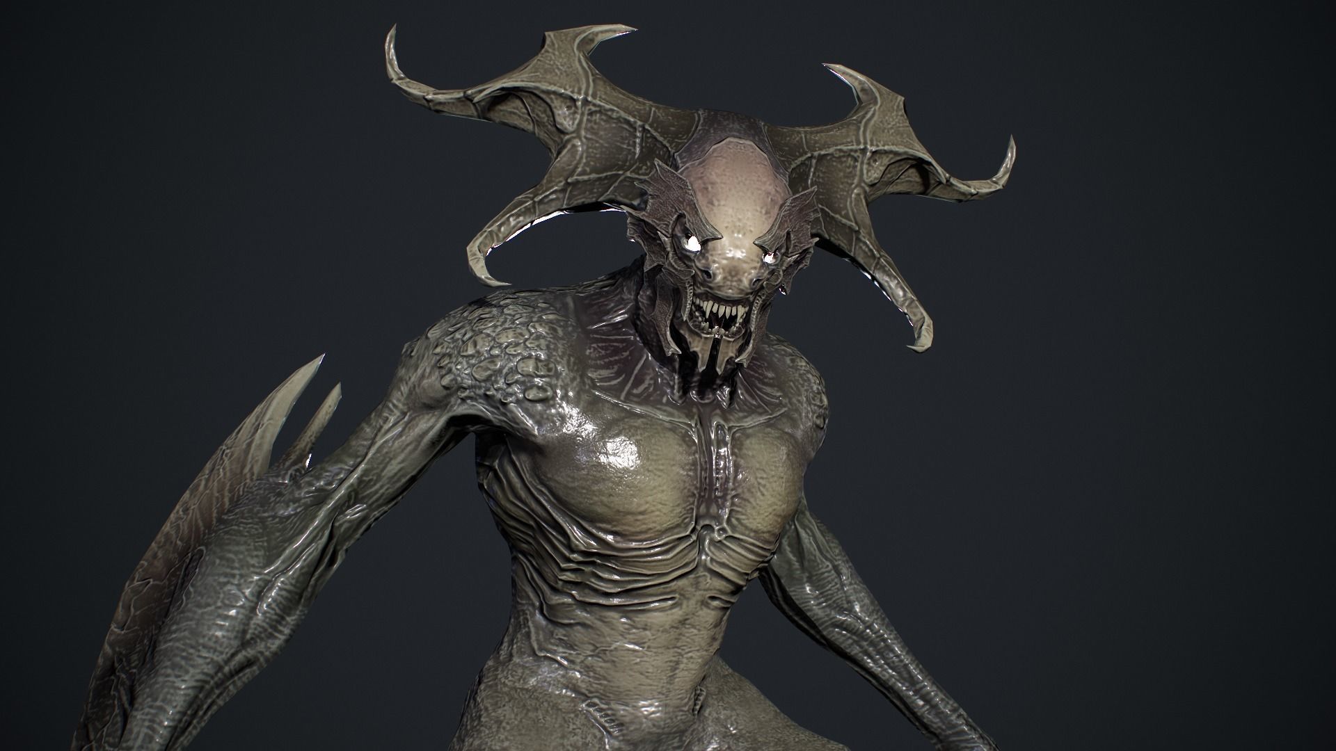 Demon Character 2 Low-poly 3D model_18