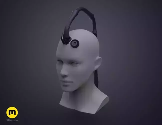 Kerrigan Hair and Horns - StarCraft 3D print model
