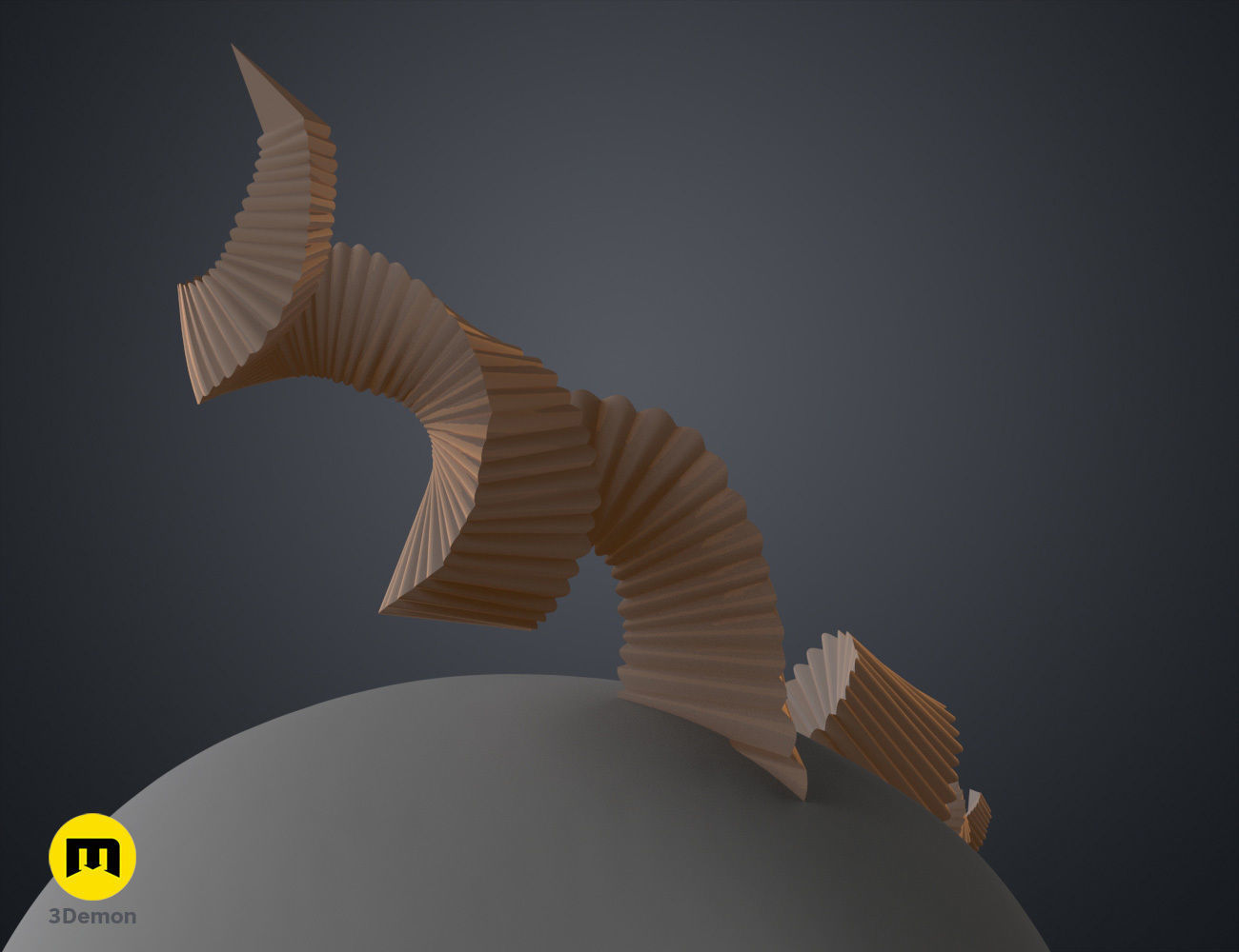Fearne Calloway Horns - Critical Role 3D print model_13