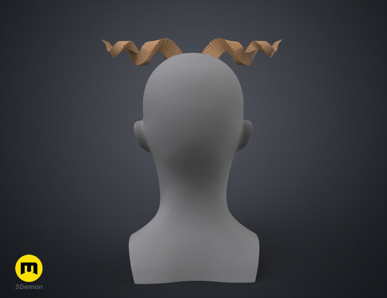 Fearne Calloway Horns - Critical Role 3D print model_18