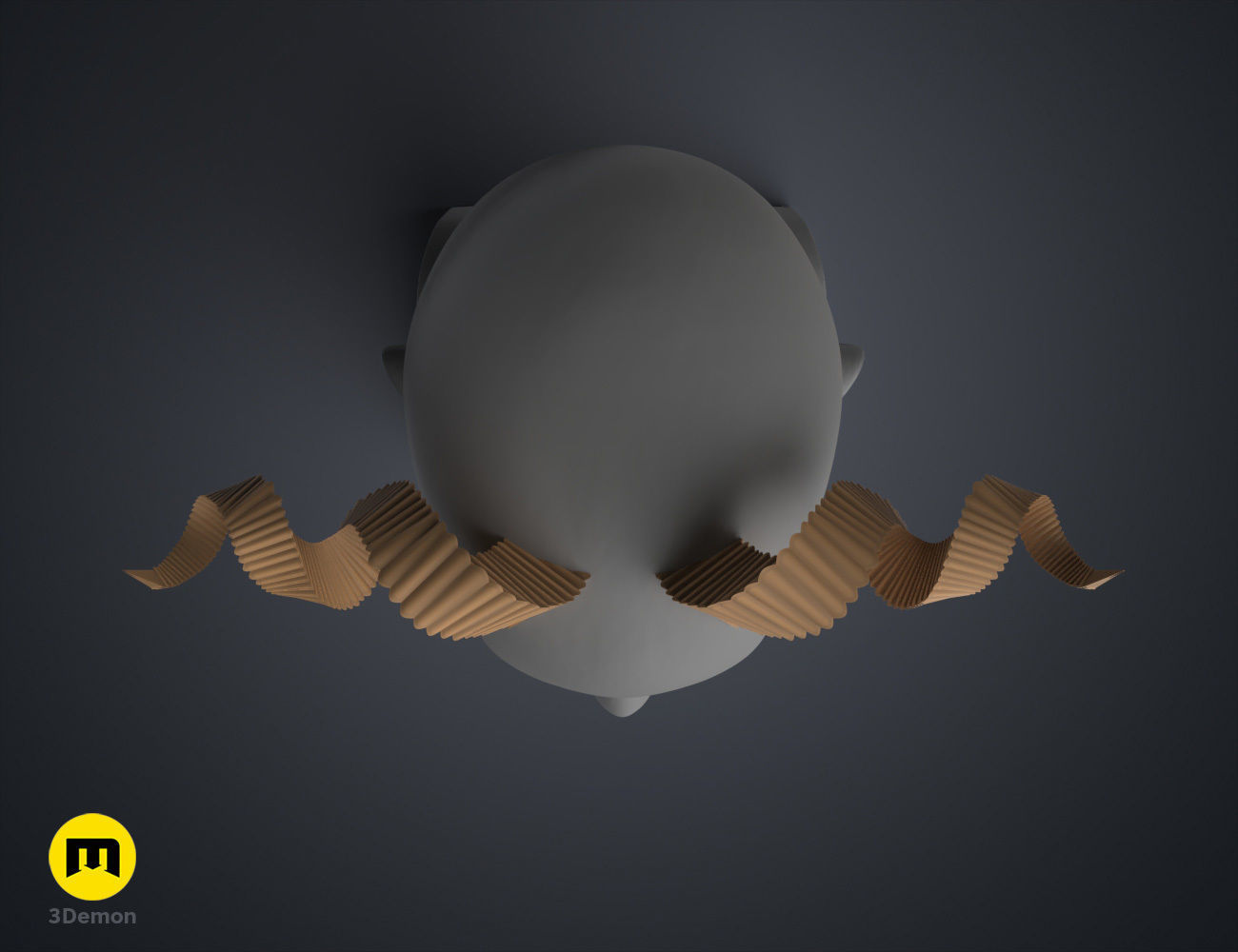 Fearne Calloway Horns - Critical Role 3D print model_22
