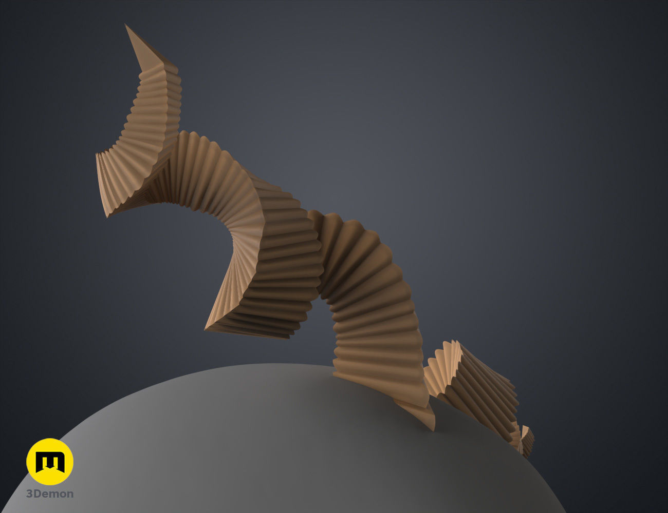Fearne Calloway Horns - Critical Role 3D print model_5