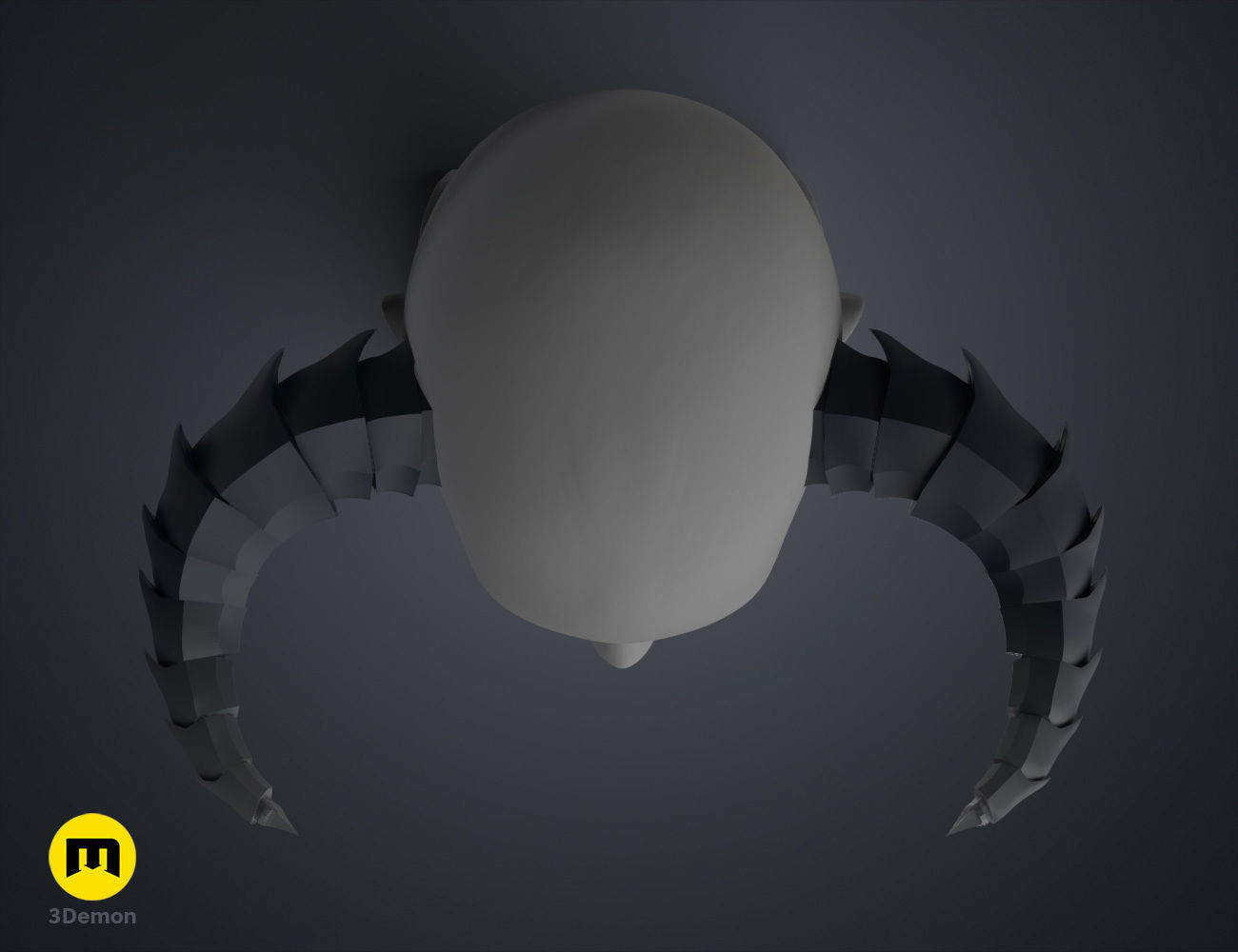 Dragon-Like Horns 3D print model_17
