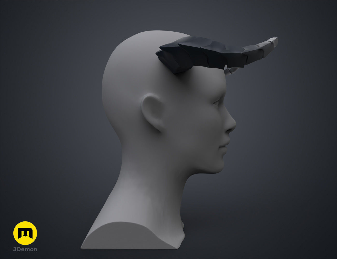 Dragon-Like Horns 3D print model_19