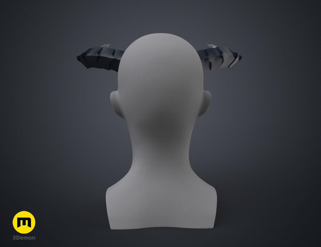 Dragon-Like Horns 3D print model_20