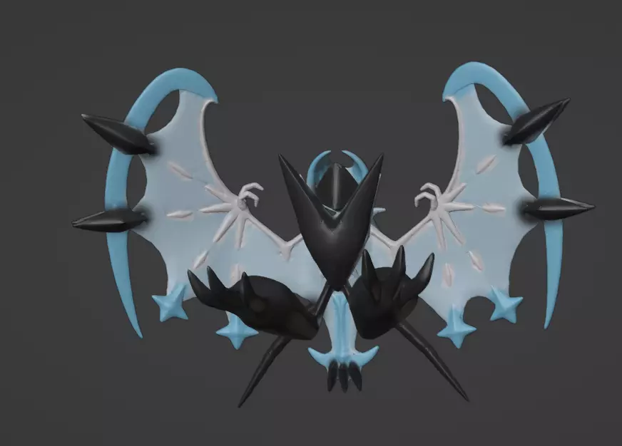 Necrozma Dawn Wings 3D print model_0