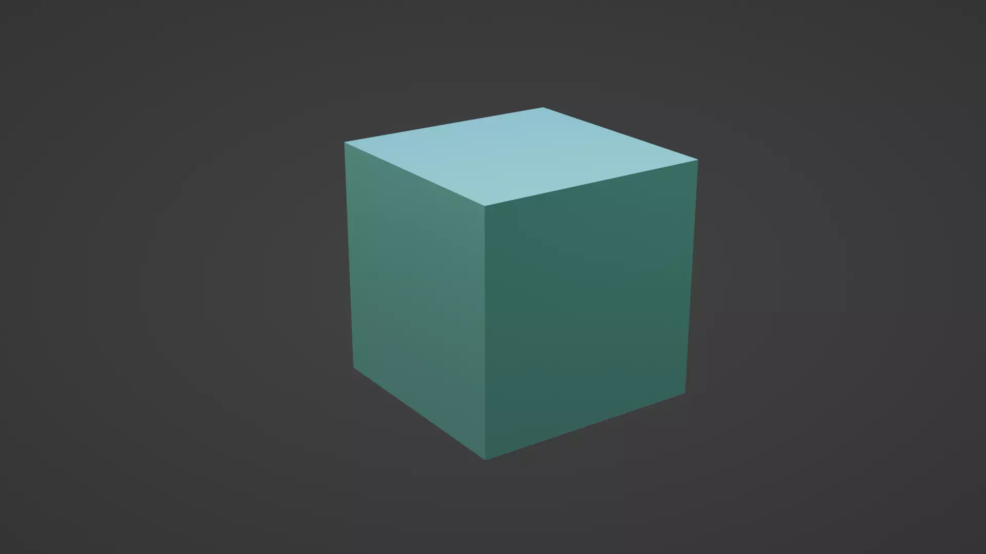 Low poly default scalable cube Free low-poly 3D model_0