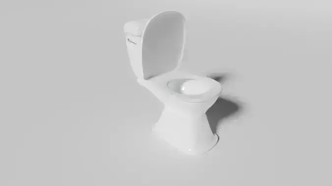 Toilet 3D Model 3D model