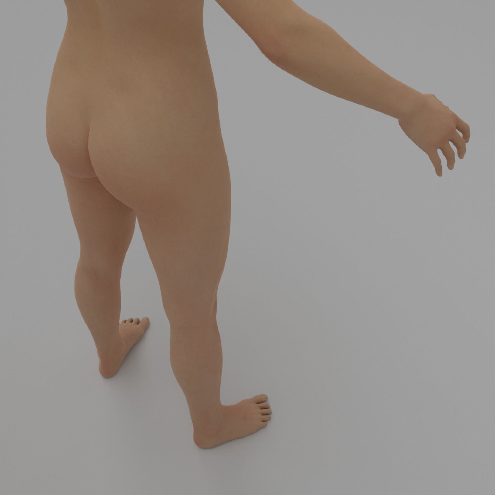 3D woman 3D model_6
