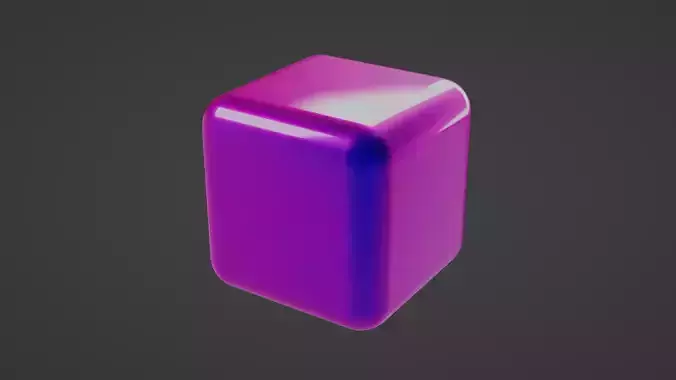 Filleted cube