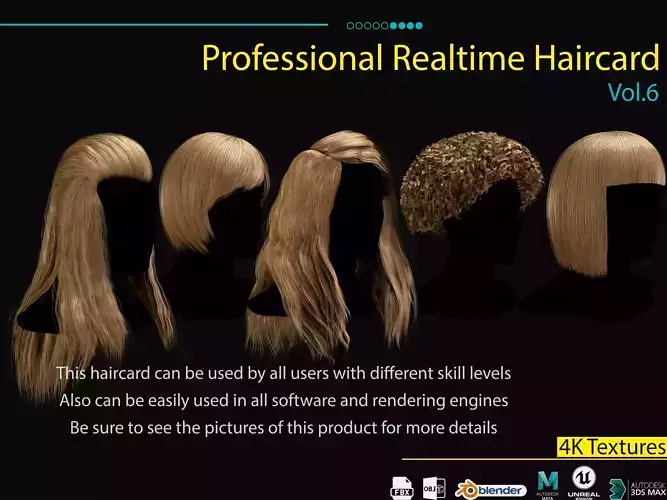 Professional Realtime Haircard Vol 6