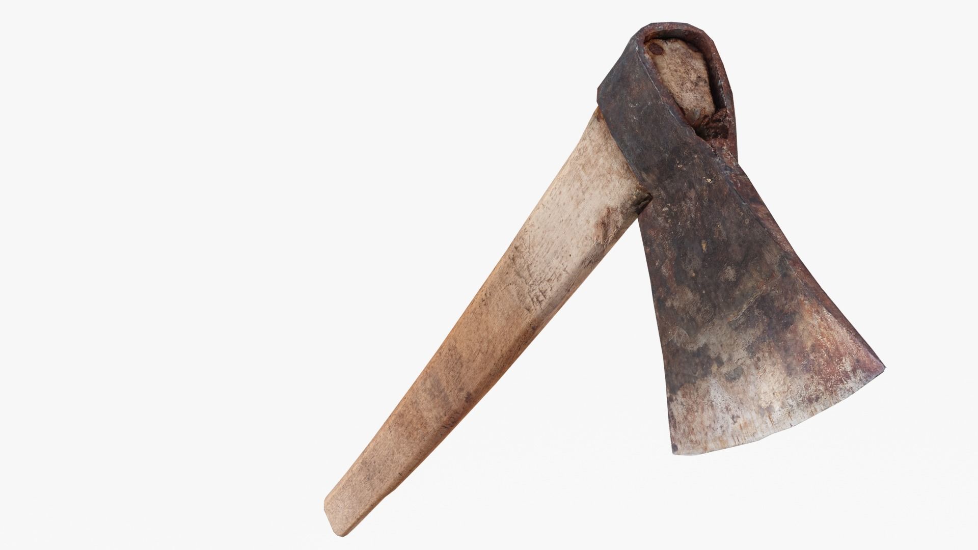 Short Axe Scan Low-poly 3D model_16