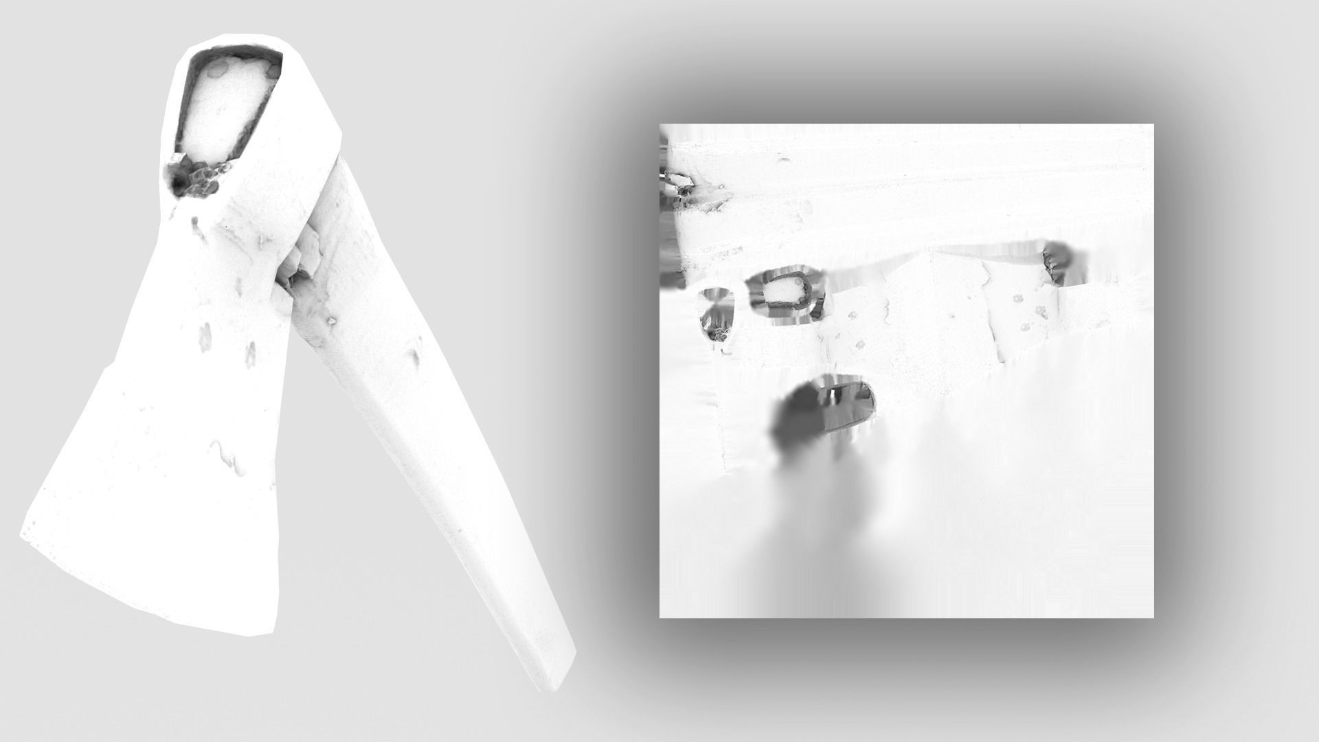 Short Axe Scan Low-poly 3D model_20