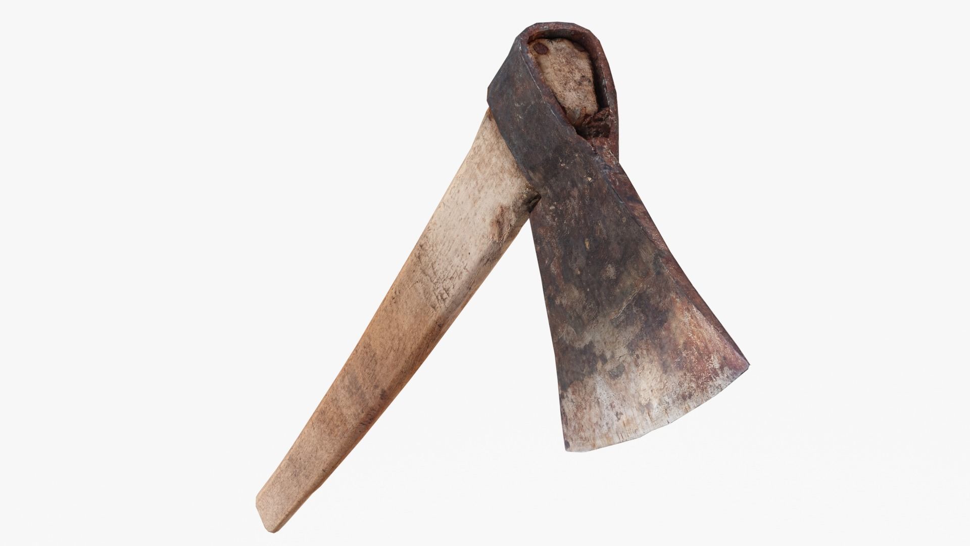 Short Axe Scan Low-poly 3D model_17