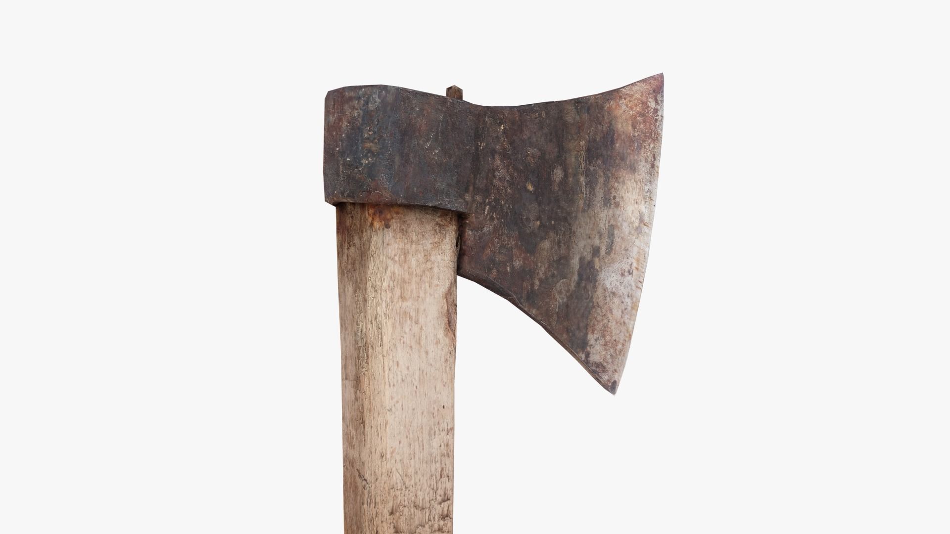 Short Axe Scan Low-poly 3D model_9