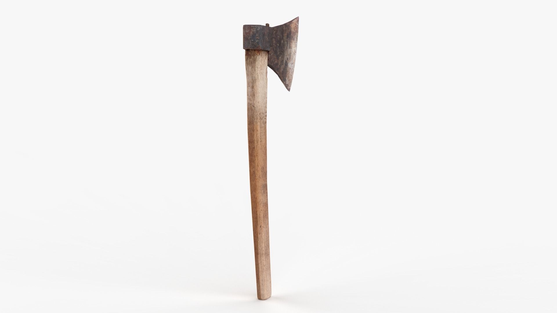 Short Axe Scan Low-poly 3D model_7