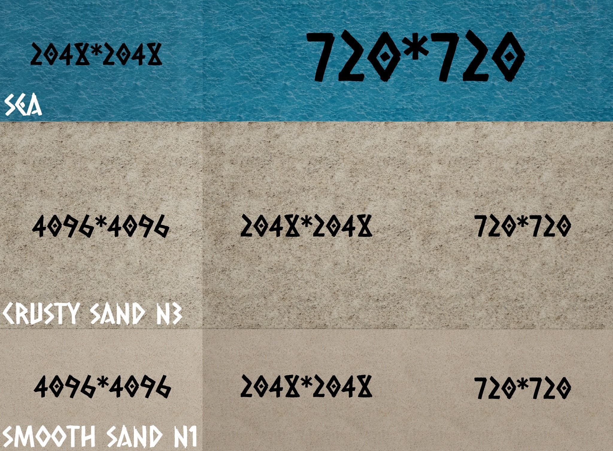 Seaside Beach - PBR Beach Collection Texture_3