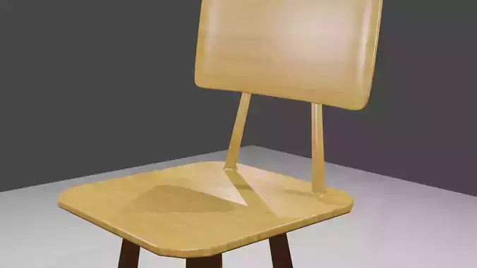 Wooden Modern Chair 
