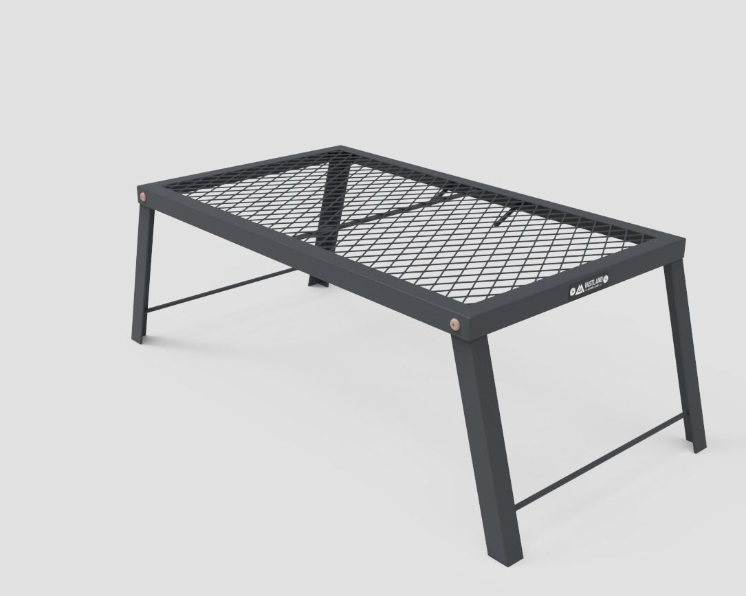 Folding Camping Table Low-poly 3D model_17
