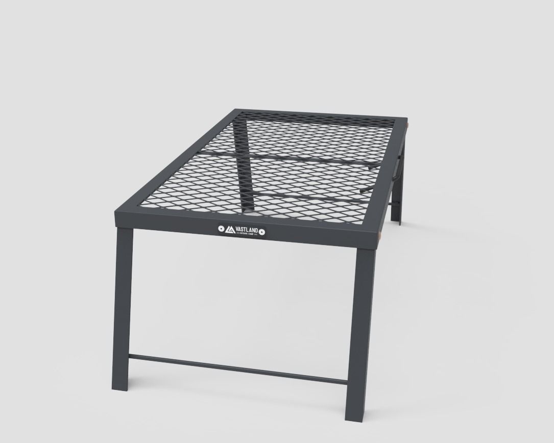 Folding Camping Table Low-poly 3D model_20