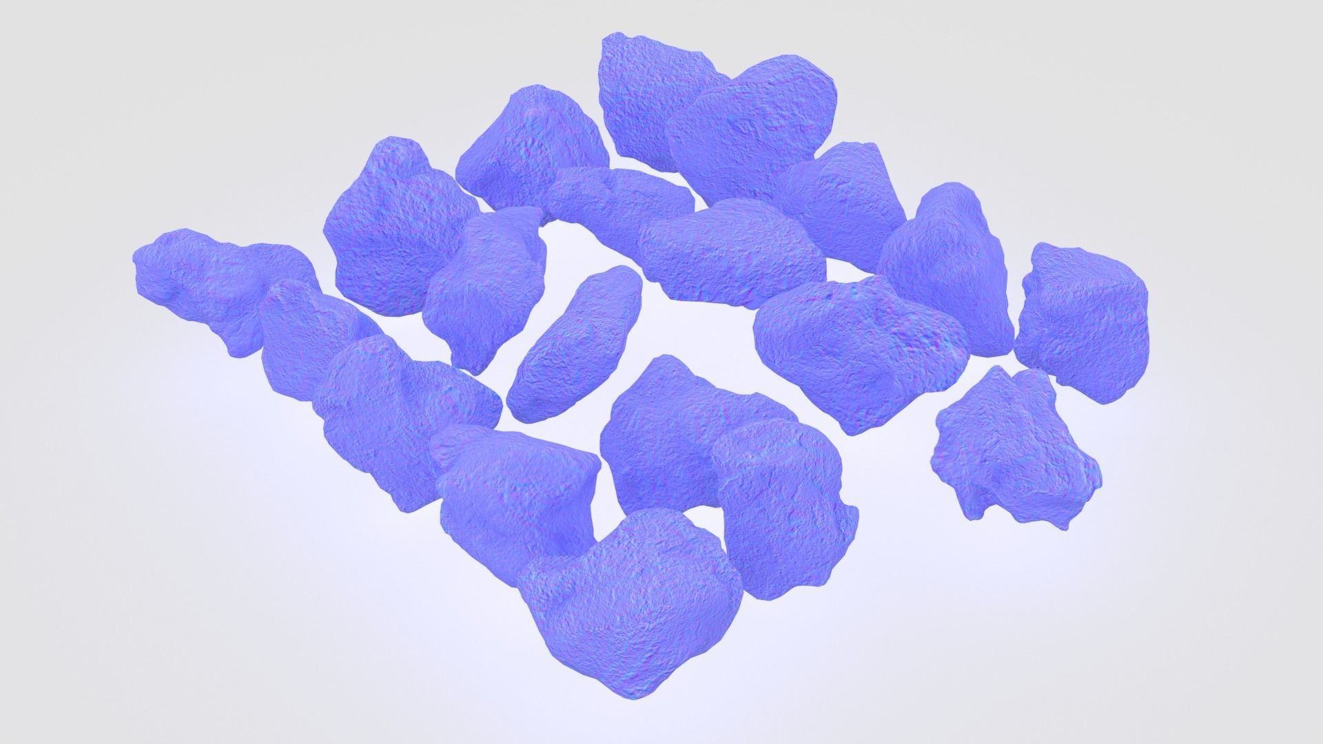 Rock Scan Pack Low-poly 3D model_22