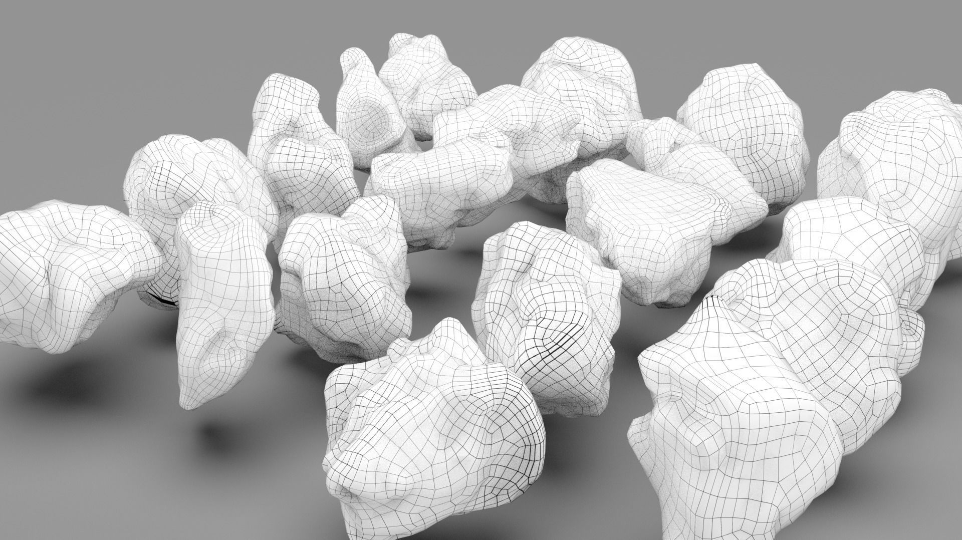 Rock Scan Pack Low-poly 3D model_38