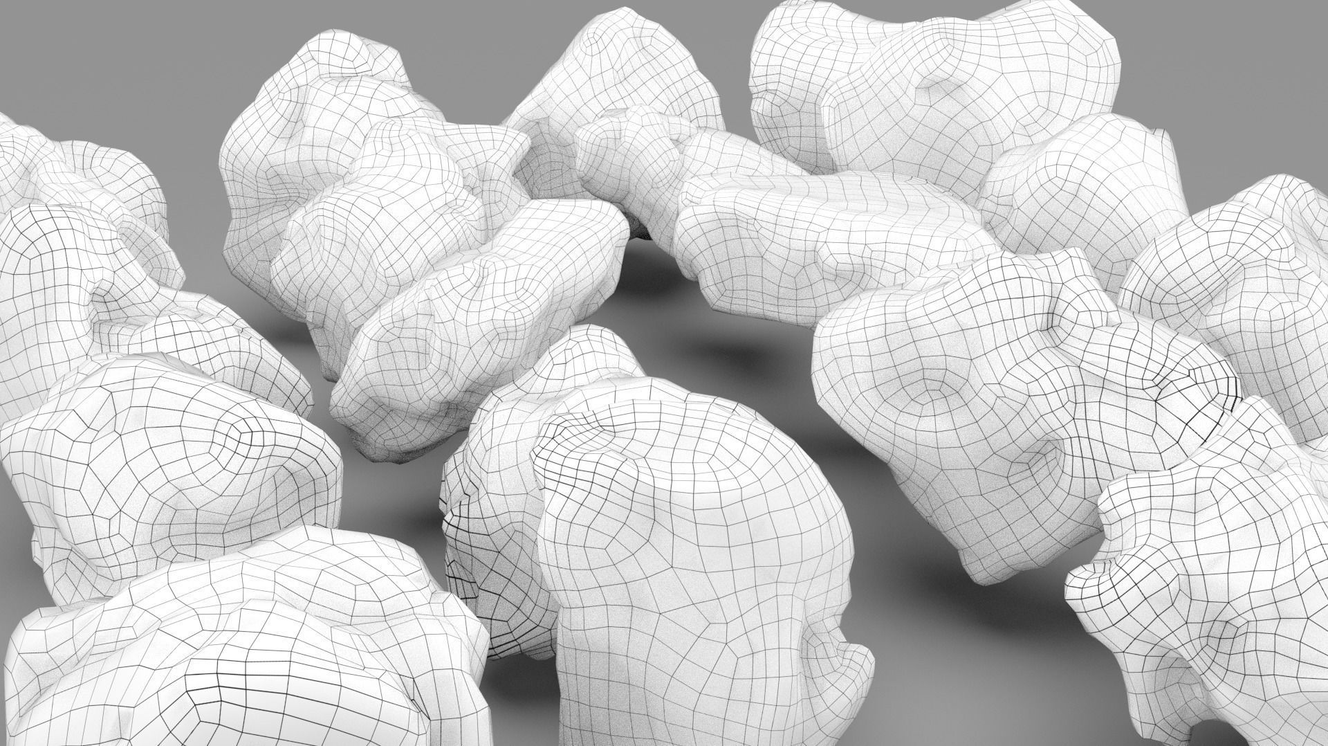 Rock Scan Pack Low-poly 3D model_39