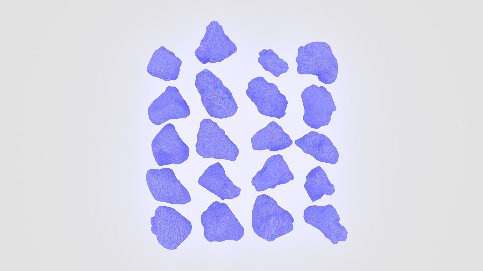 Rock Scan Pack Low-poly 3D model_26