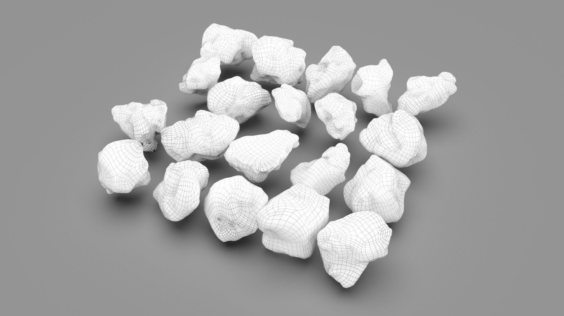 Rock Scan Pack Low-poly 3D model_30