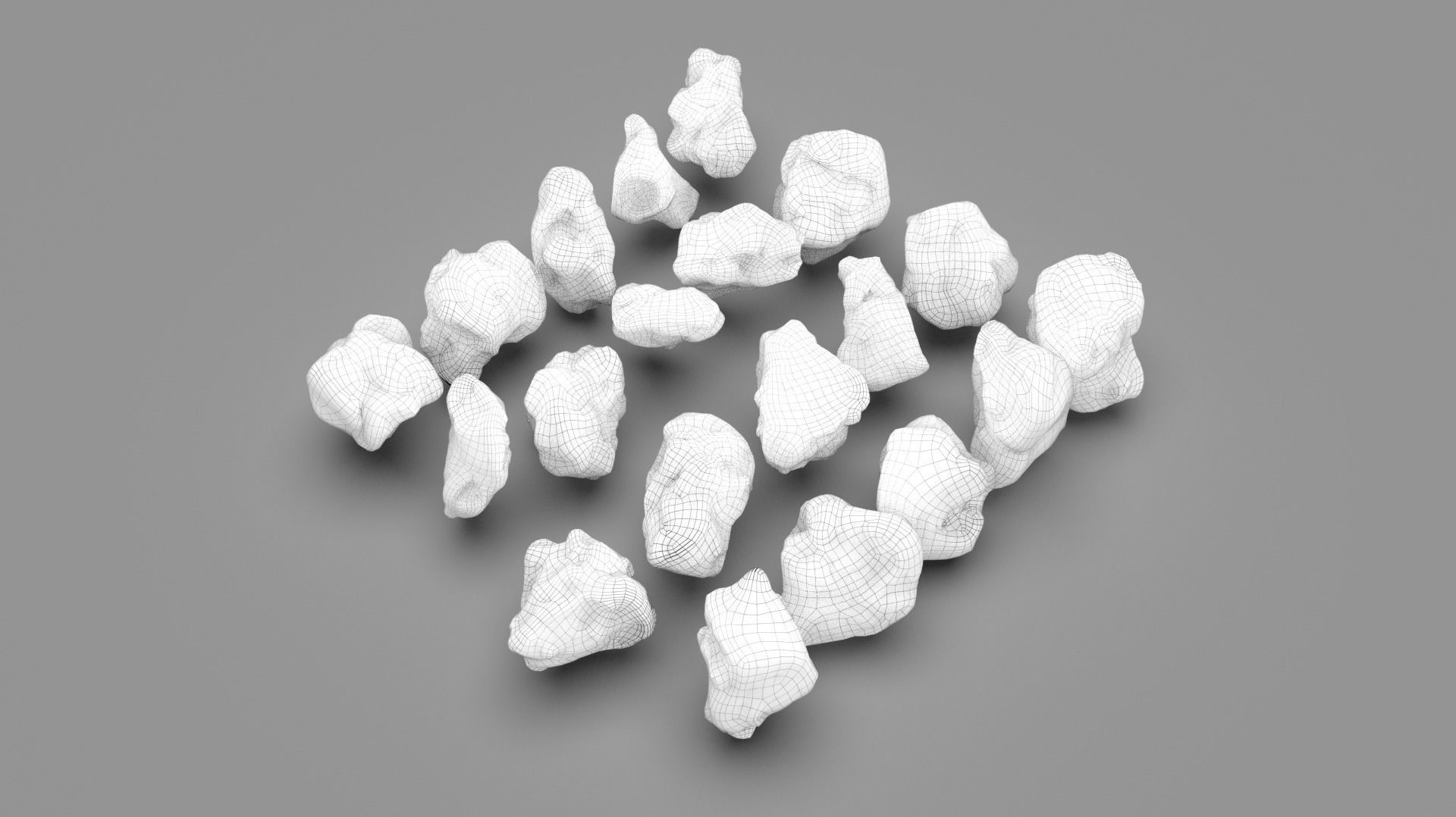 Rock Scan Pack Low-poly 3D model_28