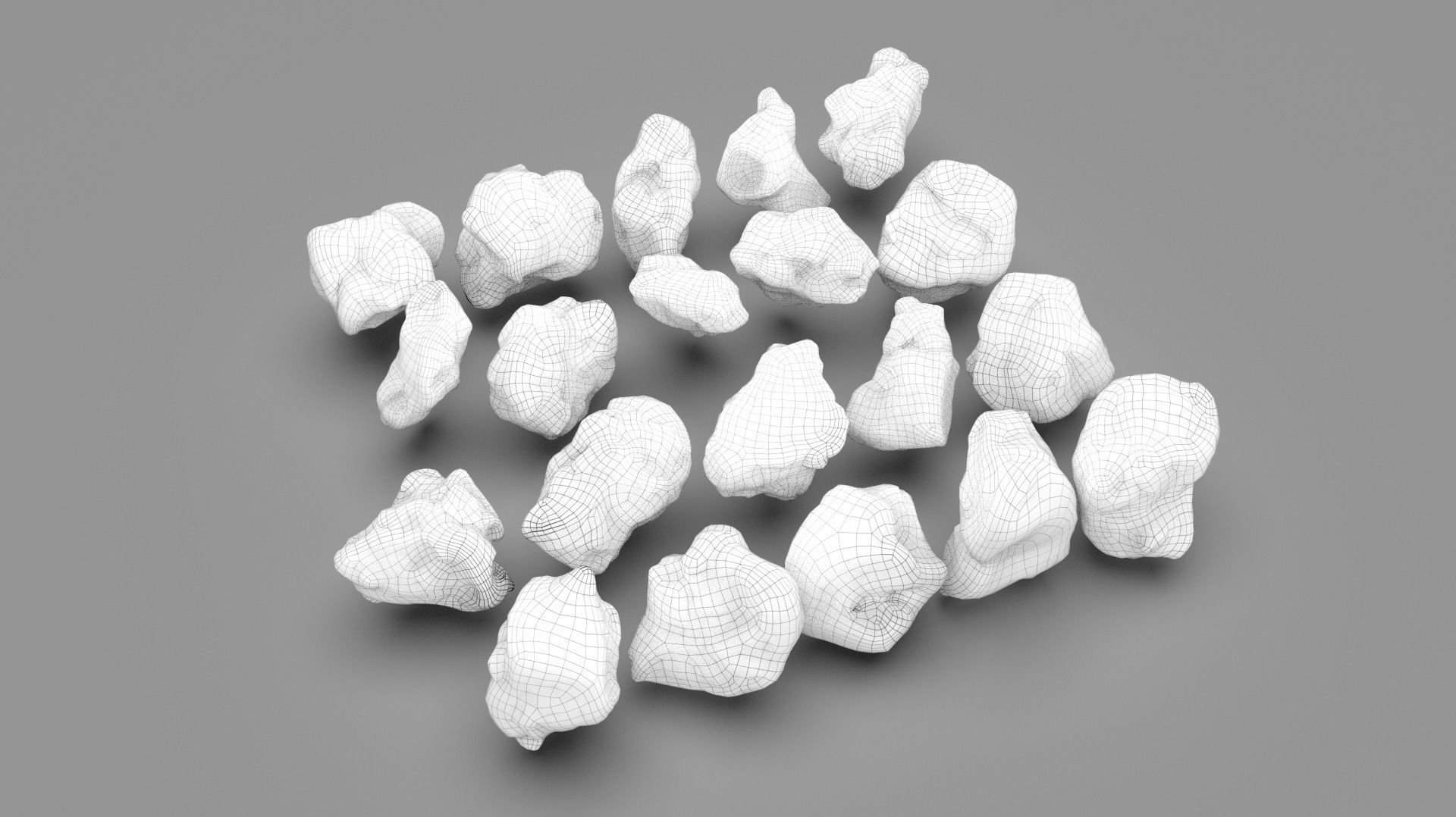 Rock Scan Pack Low-poly 3D model_29