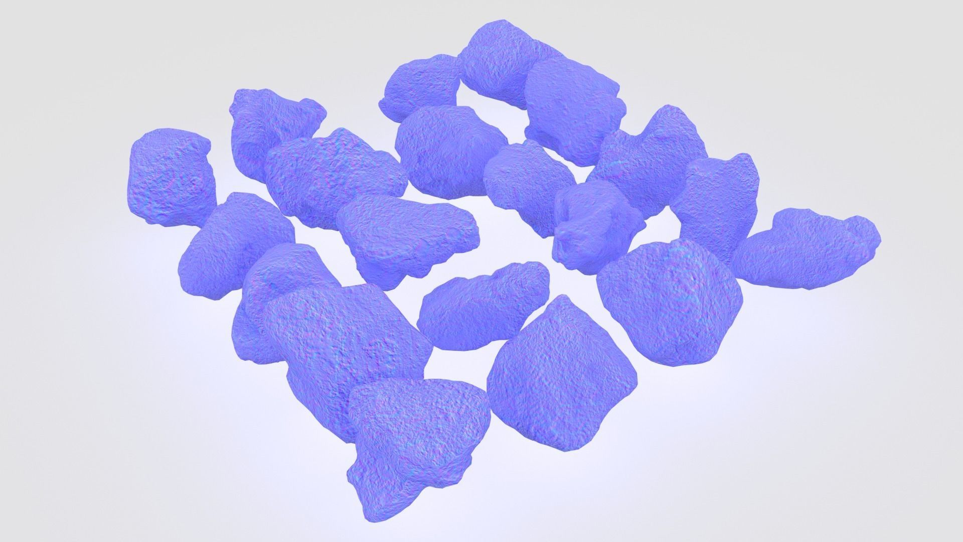 Rock Scan Pack Low-poly 3D model_25