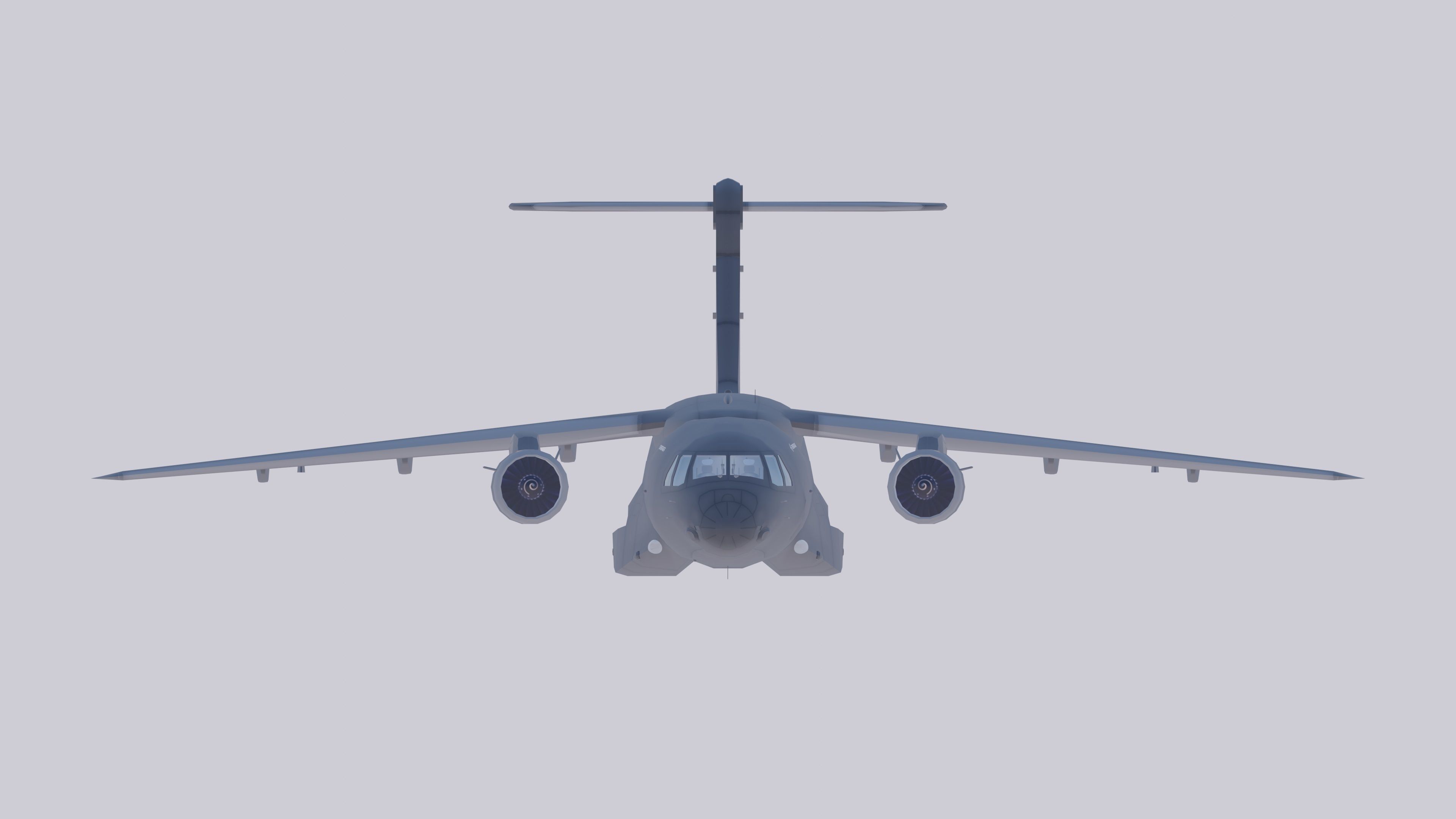 Embraer C-390 Millennium Low-poly 3D model_12